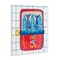Stupell Industries Silly Sardines Red Tin Canvas, design by Courtney Prahl